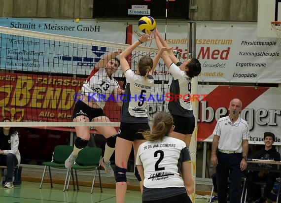 Volleyball Damen 3. Liga Süd SV Sinsheim vs TV Waldgirmes 04.03.2017 (© Siegfried)